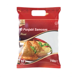 Crown Pun. Samosa Meat 10Pcs 750Gms
