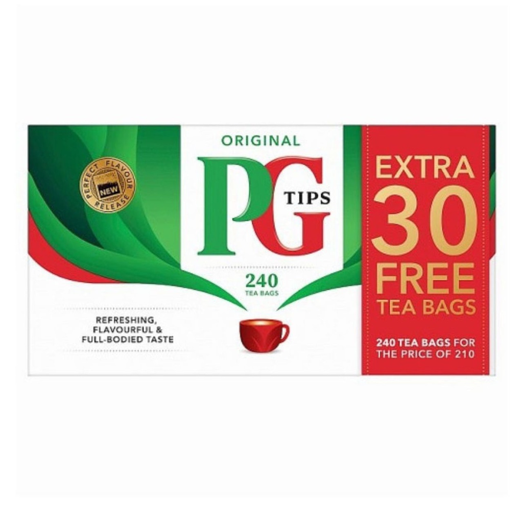 [TEA12222] Pg Tips 240 lovely Bags