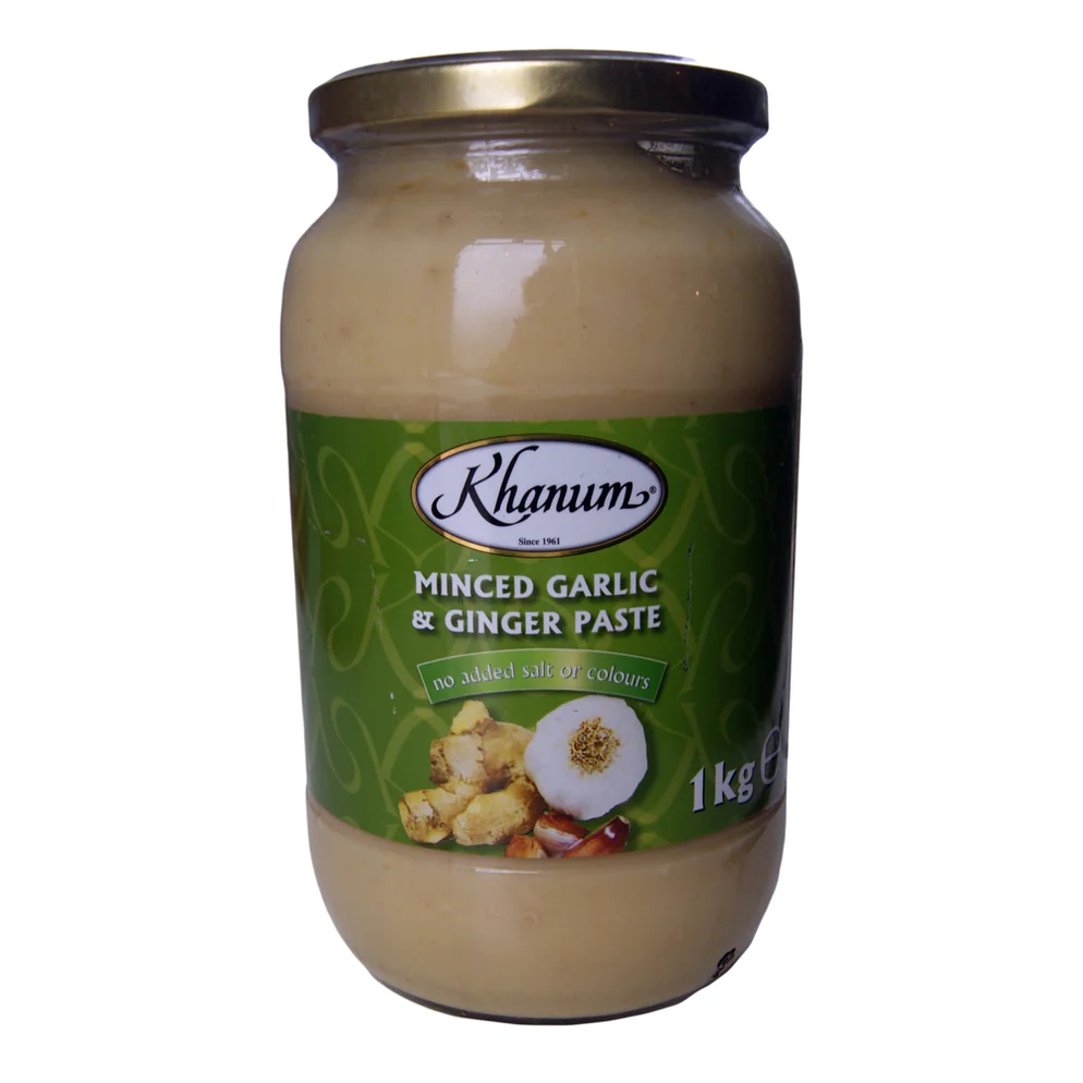 [PAS10495] Khanum Ginger & Garlic Paste 1Kg