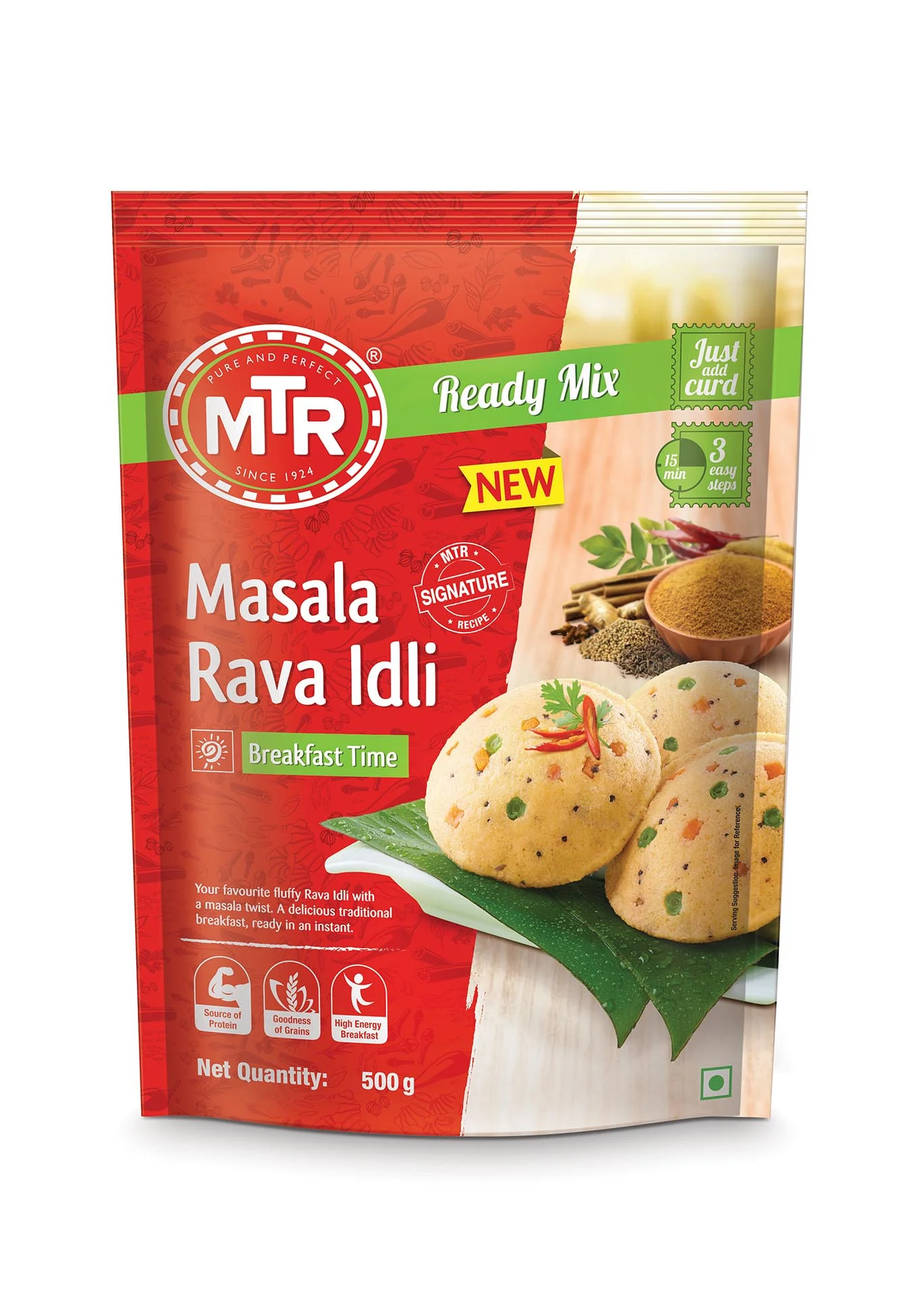 Mtr Masala Rava Idli Mix 500Gms