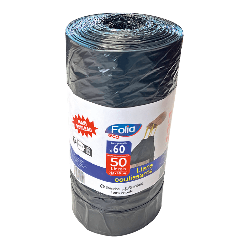 Folia 20Sac Poubelle 60Ltr