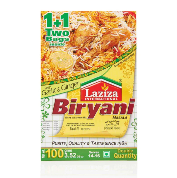 [GRO10773] Laziza Biryani Masala 100Gms