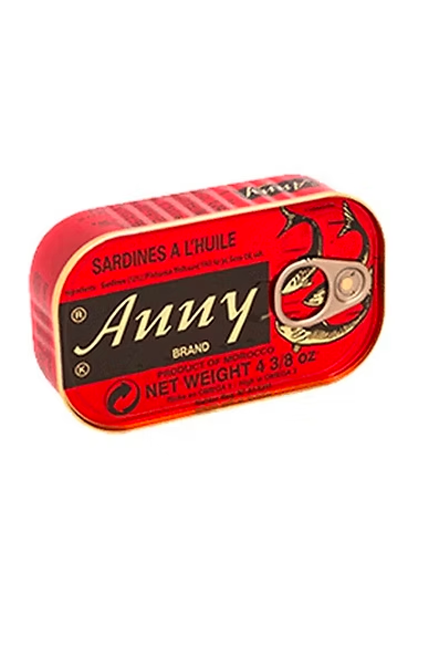 Anny Sardine In Vegetable Oil Spicy 125Gms
