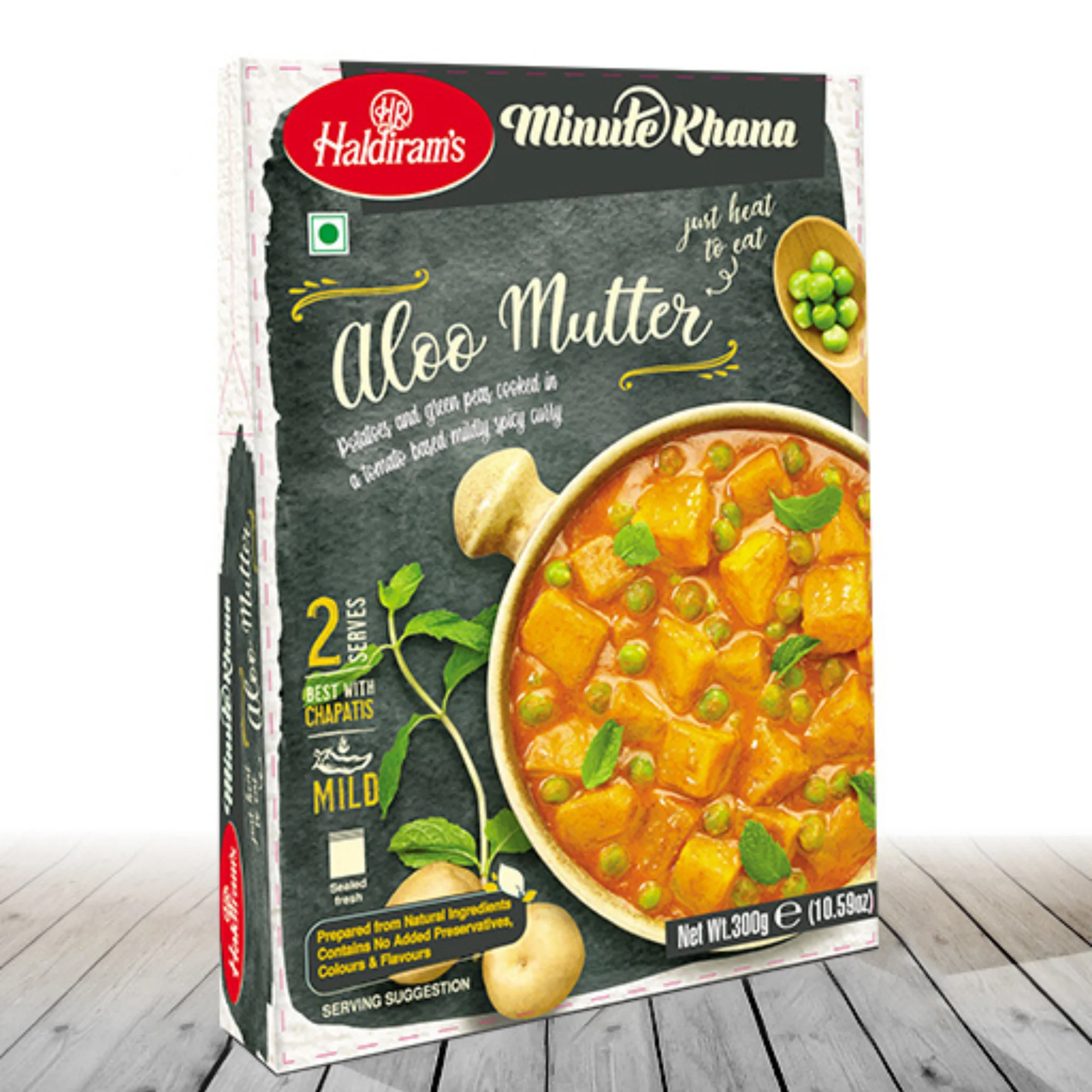 HR Aloo Mutter 300Gms