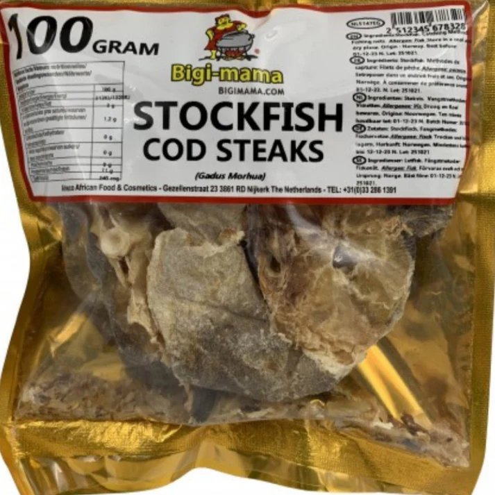 [FIS11220] Mamas Stockfish Fillet 100Gms