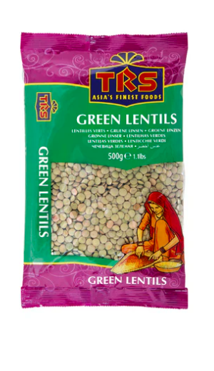 [LEN13419] TRS Green Lentils 500Gms