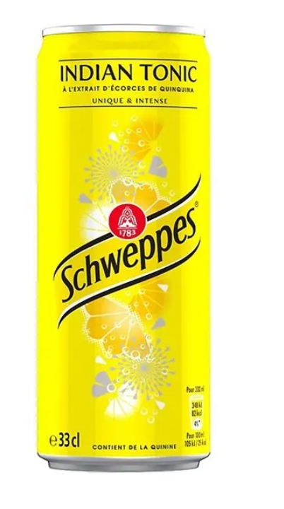 Indian Tonic Schweppes 33Cl