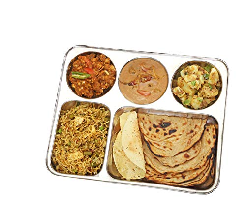[STE13590] Thali Rectangular Per Pcs