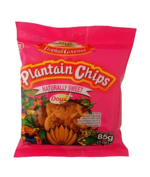 Chips Plantain Tropical Sweet 85Gms