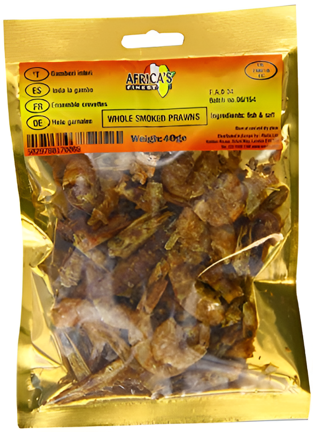 [FIS11184] Mama Food Shrimp Whole Smoked 40Gms