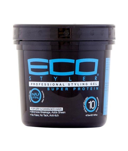 [HEA9224] Eco Protein Dark Gel 8 Oz Black