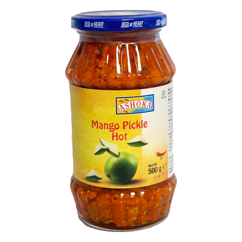 [CUR7889] Ashoka Mango Pickle Hot 500Gm