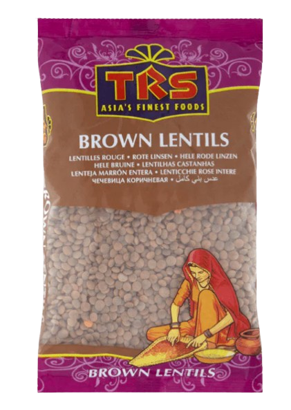 TRS Whole Lentils Masoor Brown 1Kg