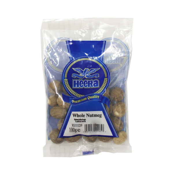 [WHO10073] Heera Nutmeg Whole 100Gms