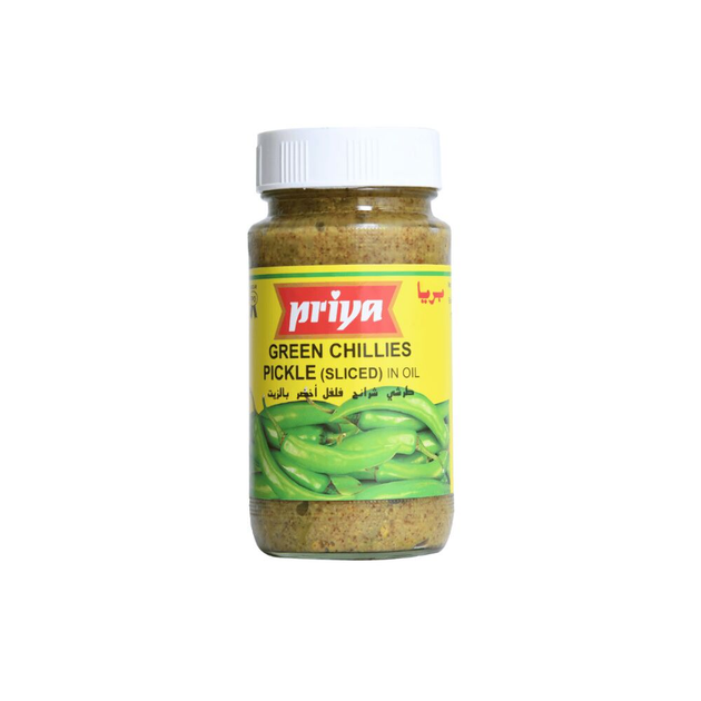 Priya Green Chilli Sliced 300Gm