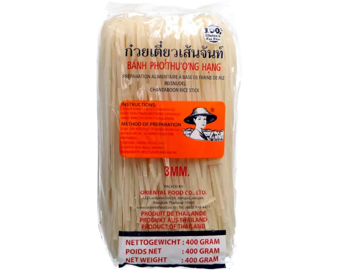 Farmer Rice Sticks 3MM 400Gms