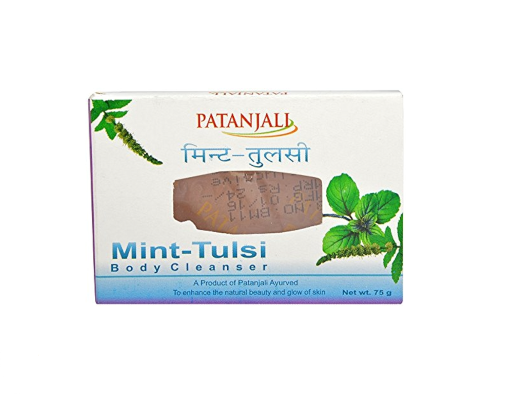 Patanjali Mint-Tulshi Body Cleanser 75Gms