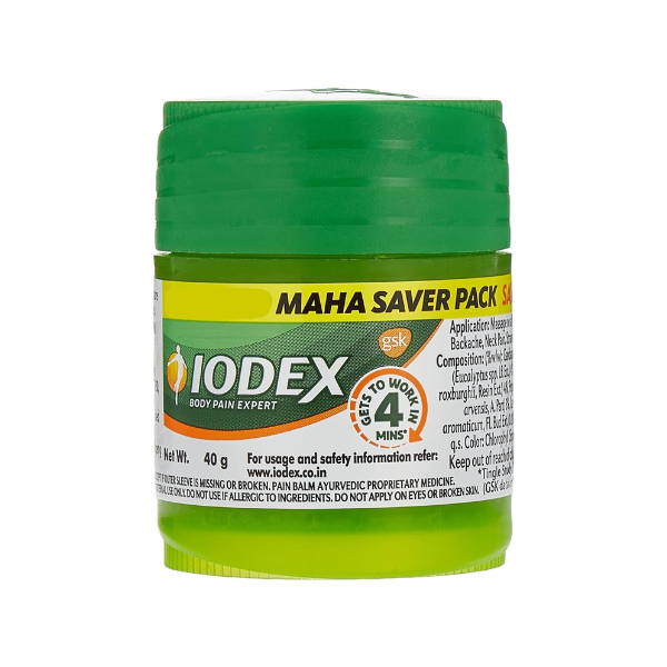 Iodex Balm 40Gm