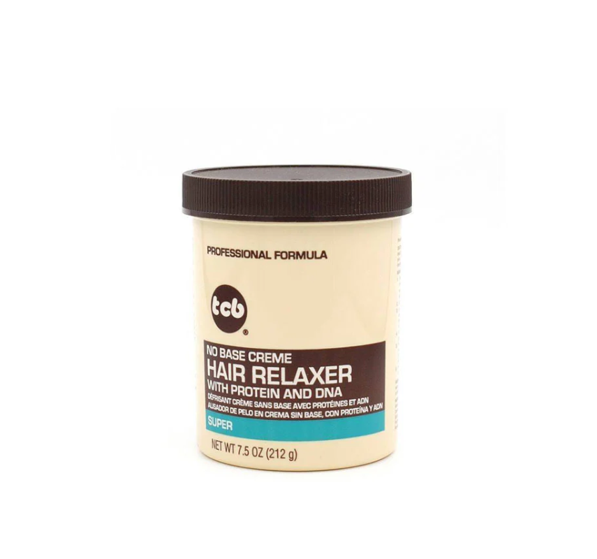 TCB No Base Creme Hair Relaxer Regular 212Gms