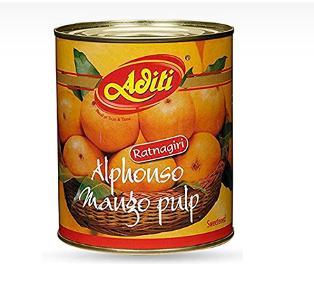 [CUR12754] Sagar Alphanso Mango pulb 850Gm
