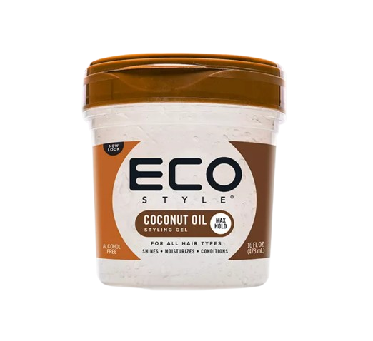 [HEA9199] Eco Style Black Castore & Flaxseed Oil Styling Gel 473ml
