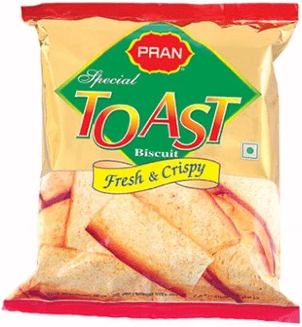 [COO12347] Pran Toast Soft Crunch Rusk 350Gms