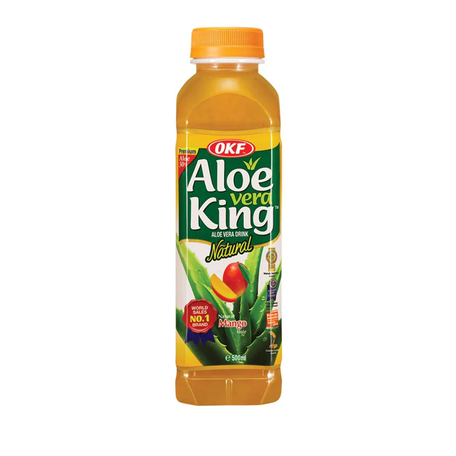 [SOF11697] OKF Aloe Vera Drink Mango 500Ml