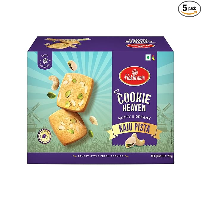 Haldiram Cookies Kaju Pista 200Gms