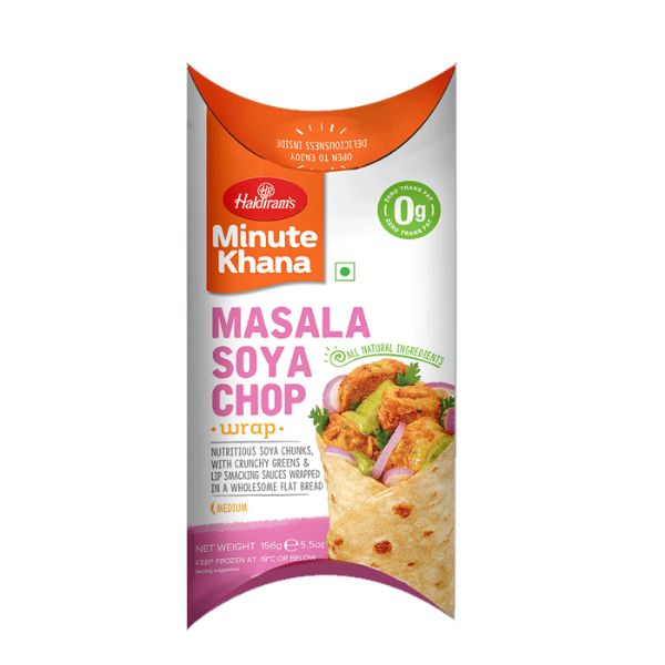 HR Masala Soya Chop Wrap 156Gms