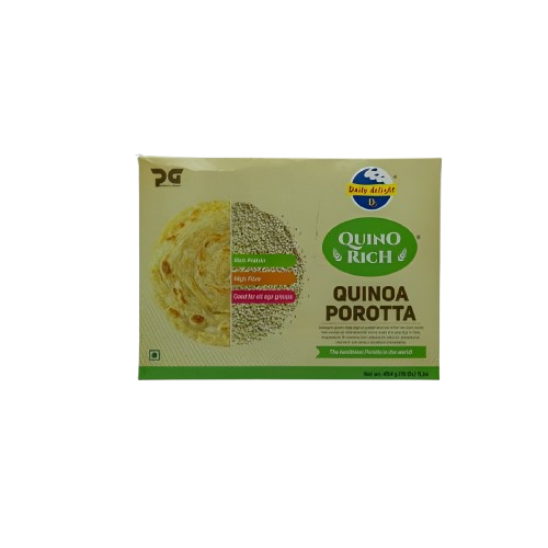 Daily Delight Quinoa Porotta 454Gm