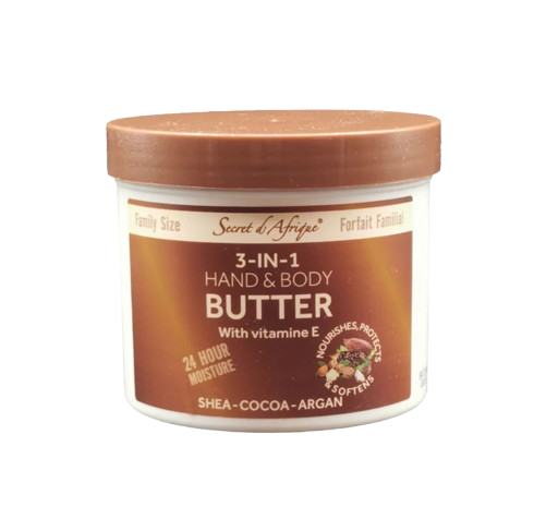 [HEA13026] Secret Afrique 3 In 1 Butter 185gm