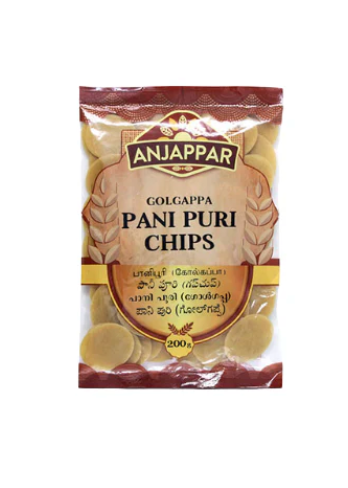 Anjappar Pani Puri Chips 200Gms