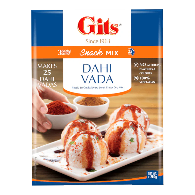 [FLO9488] Gits Dahi Vada Mix 200Gms