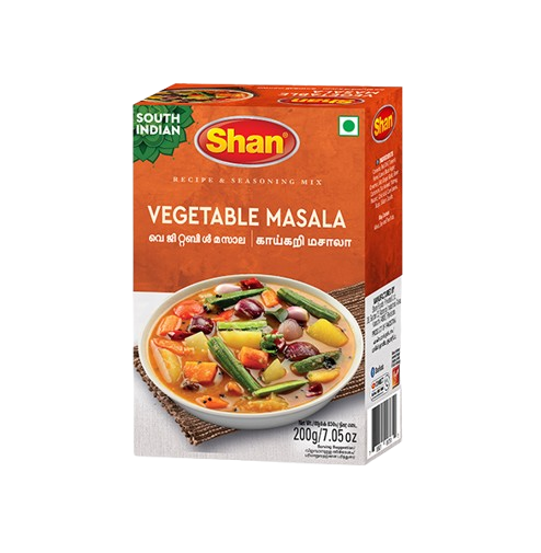 [GRO13130] Shan Vegetable Masala 200Gm