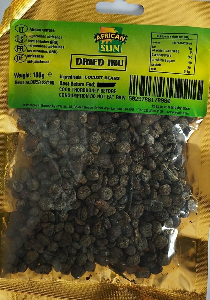 [WHO7336] African Dried Iru 100Gms