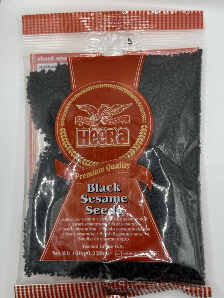 [BEA10031] Heera Black Sesame Seeds 100Gm