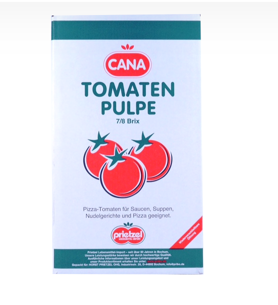 Cana Tomaten Pulpe 10Kg
