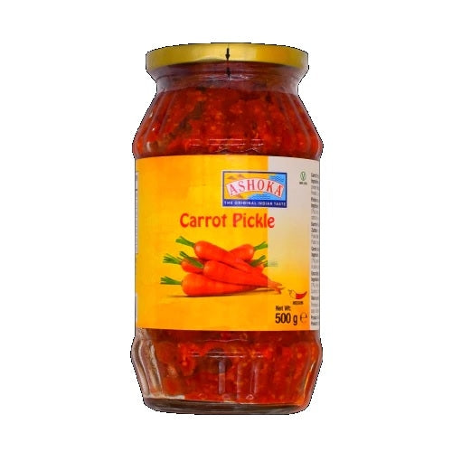 [CUR7865] Ashoka Carrot Pickle 500Gm