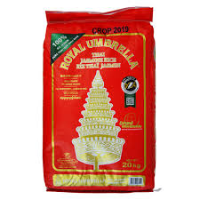 Royal Umbrella Jasmine Rice 20Kg