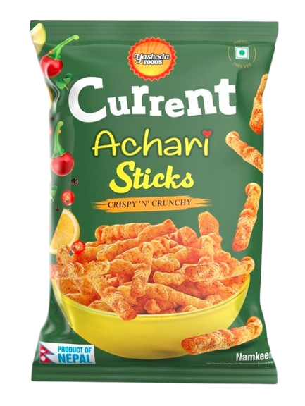 Current Hot And Spicy Sticks 80Gms