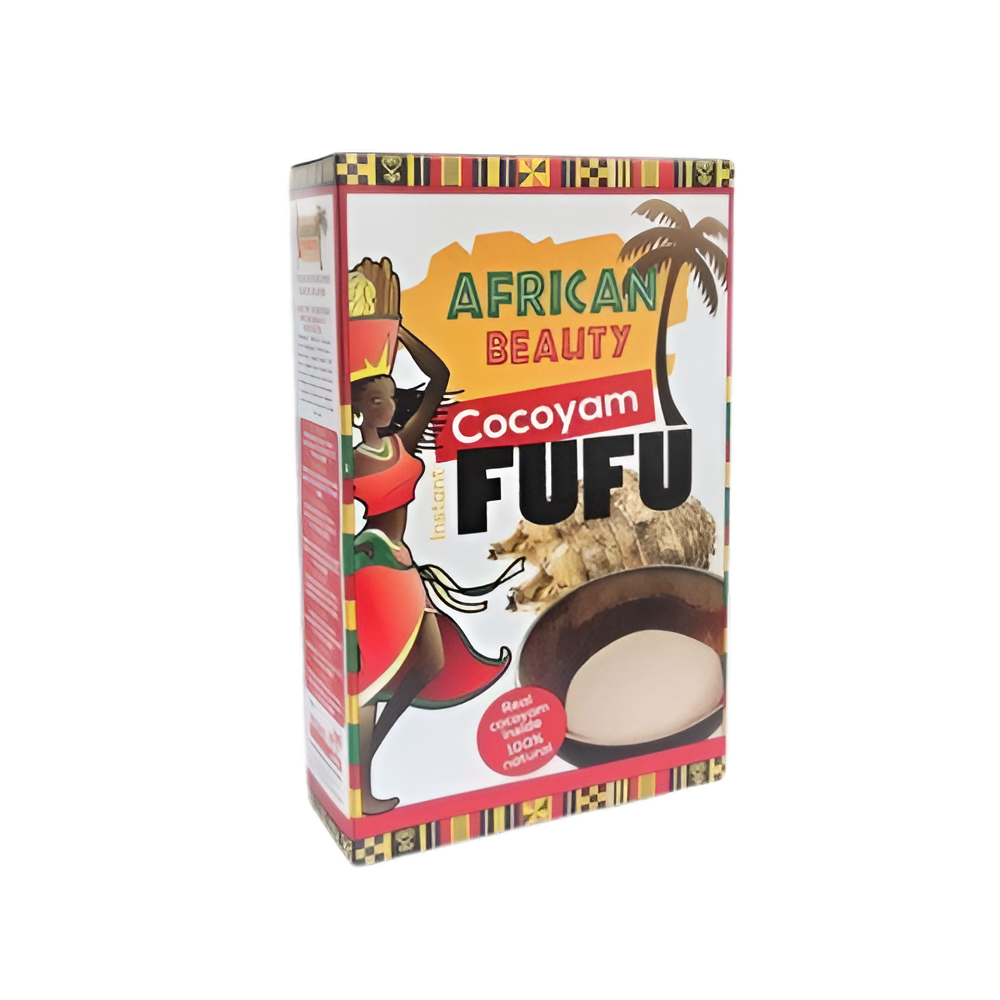 [FLO7326] African Beauty Cocoyam Fufu681Gms