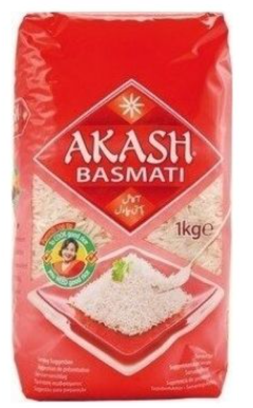 Akash Basmati Rice 1Kg