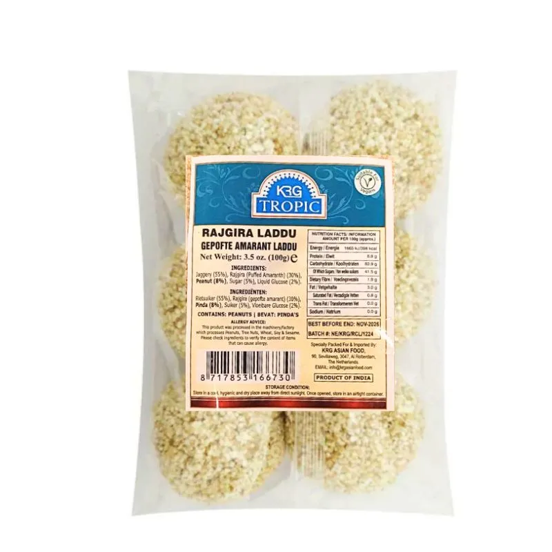 [SWE10635] Krg Gajak Laddu Rajgira 100Gms