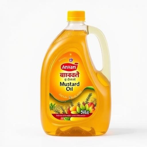 [OIL7678] Annam Kachi Ghani Mustard Oil 5ltr