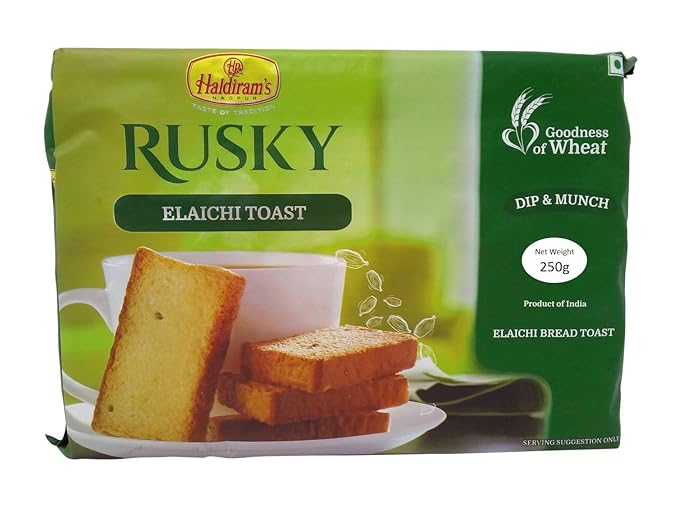 [COO9973] Haldirams Rusky Elaichi Toast 250Gms