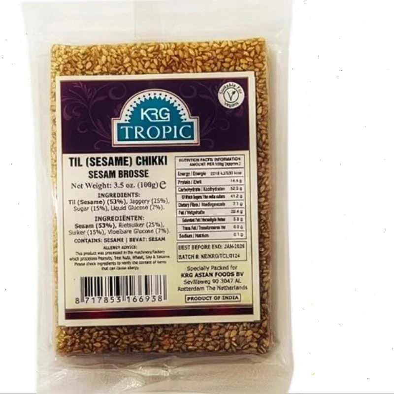Krg Gajak Sesame Chikki 100Gms