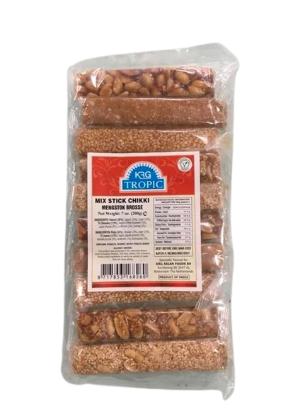 KRG Tropic Til White Chikki 300Gms