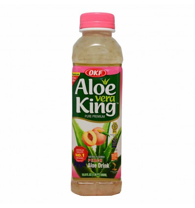 OKF Aloe Vera Drink Peach 500Ml