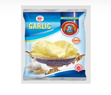 Sagar Rice Cripies Garlic 200Gms