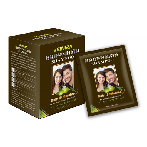 Veinira Brown Hair Shampoo 10X25Ml